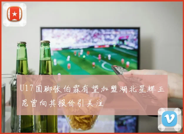 U17国脚张伯霖有望加盟湖北星辉玉昆曾向其报价引关注
